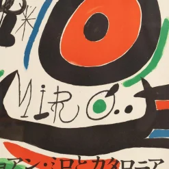 Abstract Composition Color Poster von Joan Miró, 1970