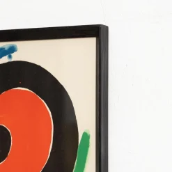 Abstract Composition Color Poster von Joan Miró, 1970