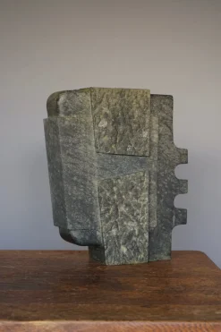 Abstrakte brutalistische Steinskulptur, 1970er