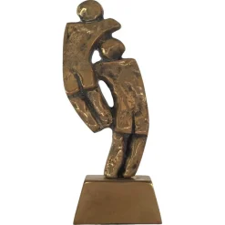 Abstrakte italienische Skulptur aus Bronze von Rodica Tanasescu, 1980