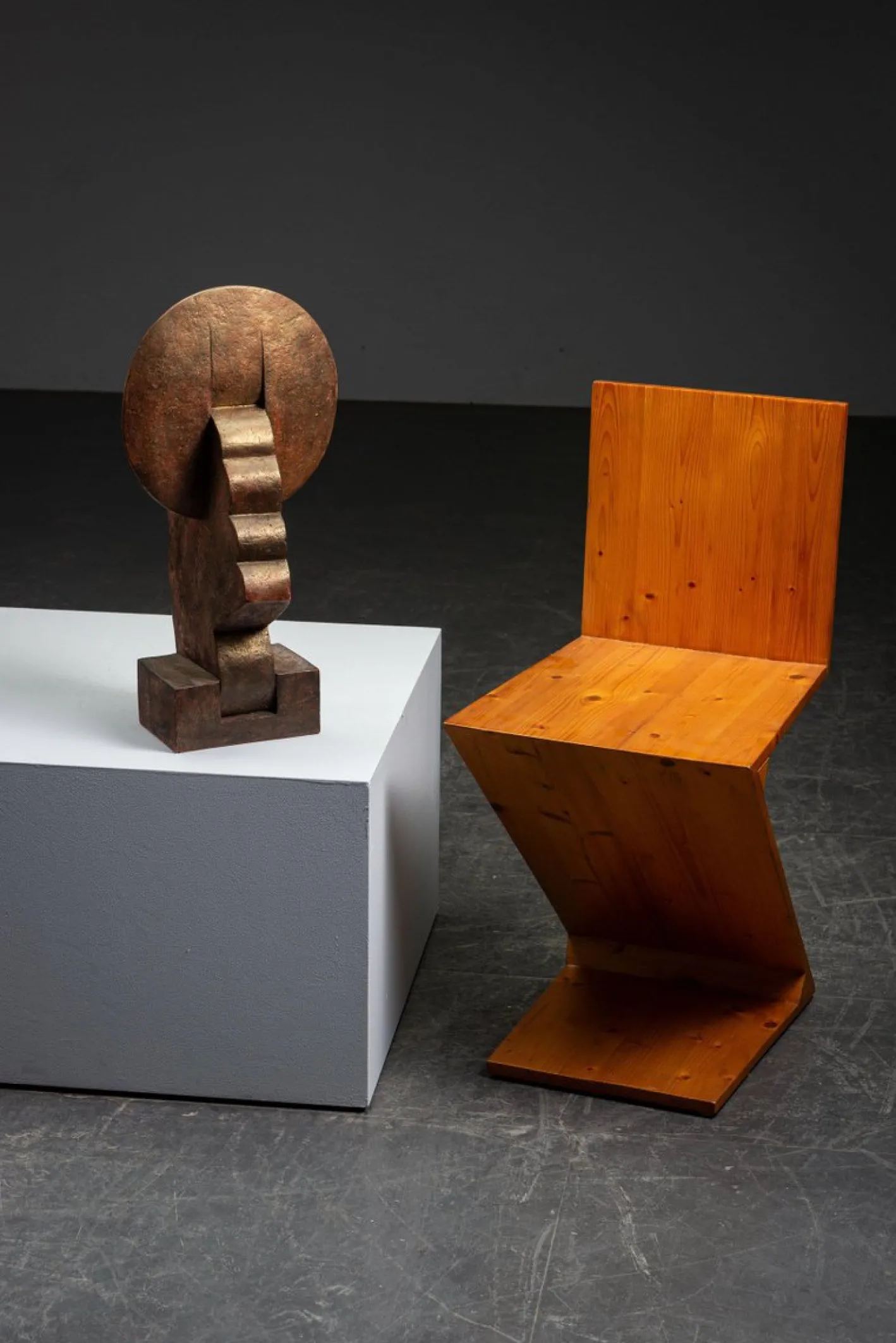 Abstrakte Skulptur von Cor Dam