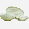 Abstraktes Mid-Century Servierset von Niderviller, 1960er, 6 . Set