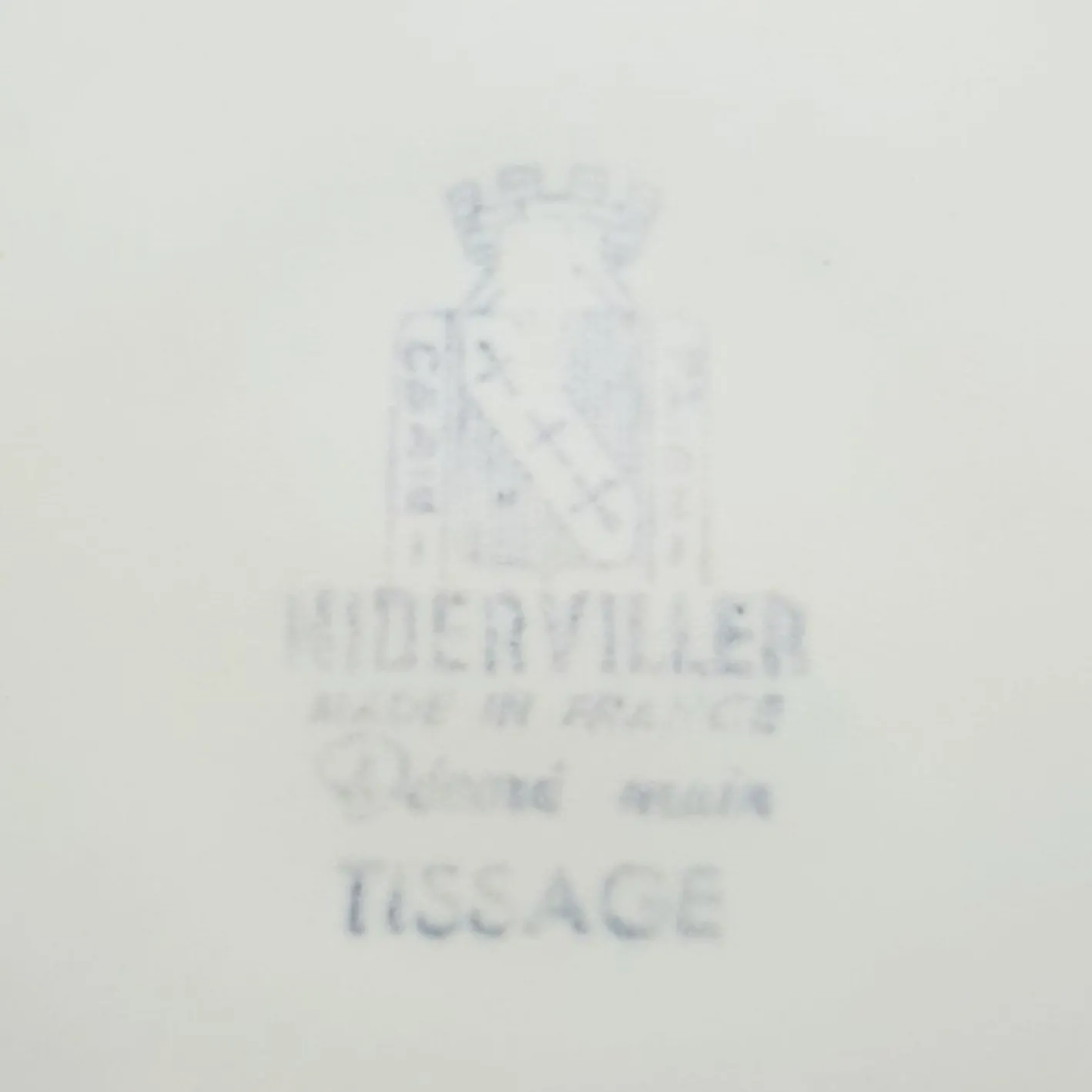 Abstraktes Mid-Century Servierset von Niderviller, 1960er, 6 . Set