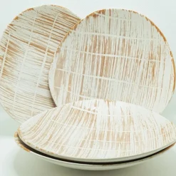 Abstraktes Mid-Century Servierset von Niderviller, 1960er, 6 . Set