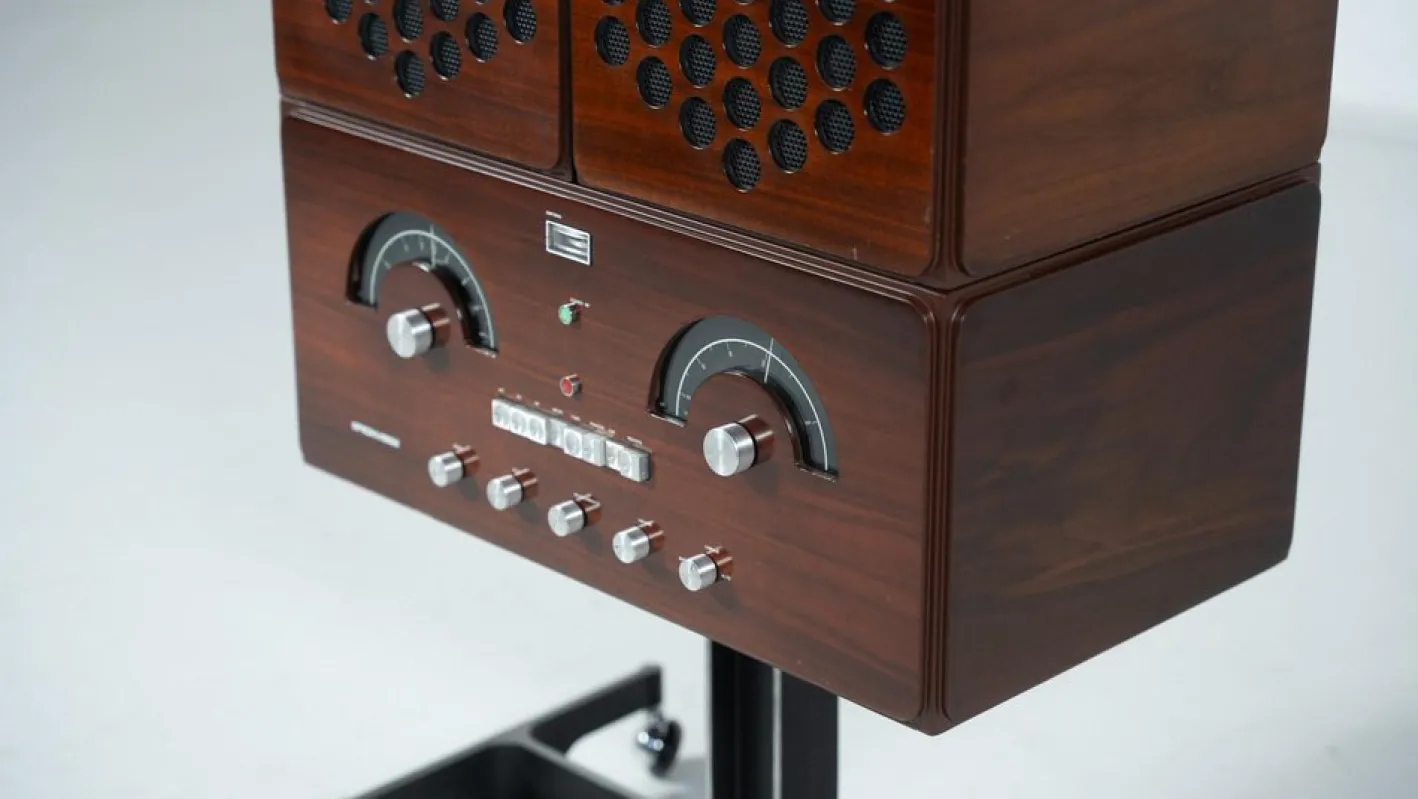Achille & Pier Giacomo Castiglioni zugeschriebener Plattenspieler für Brionvega, 1960er