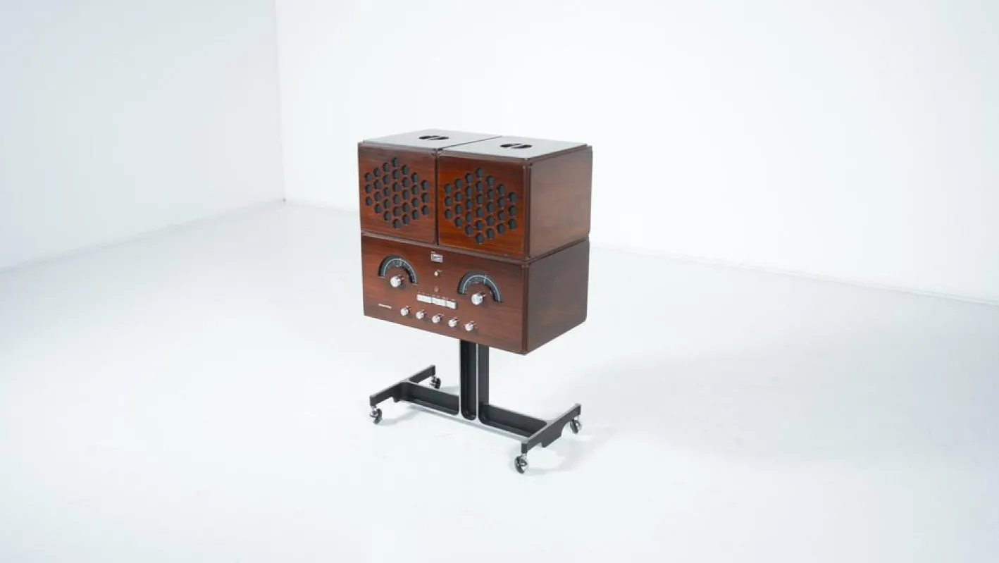 Achille & Pier Giacomo Castiglioni zugeschriebener Plattenspieler für Brionvega, 1960er