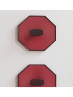 Achteckige Garderoben, Italien, 1970er, 2er Set