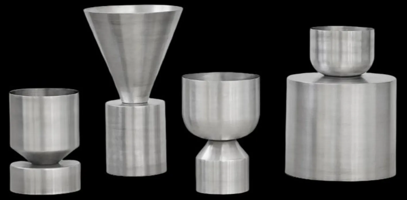 Ada Midi Aluminium Pflanzer von Llot Llov