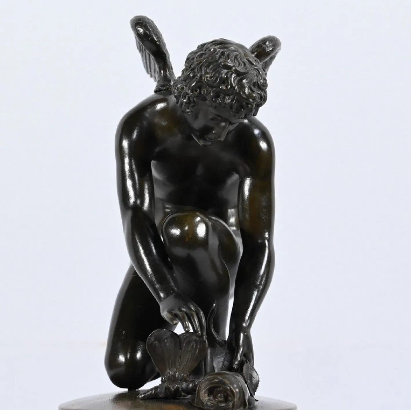 AD.Chaudet, L'Amour, 19. Jh., Bronze