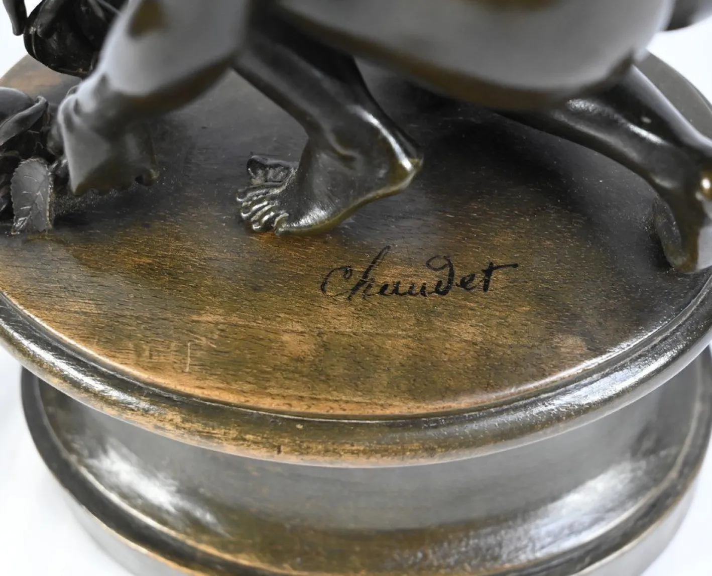 AD.Chaudet, L'Amour, 19. Jh., Bronze
