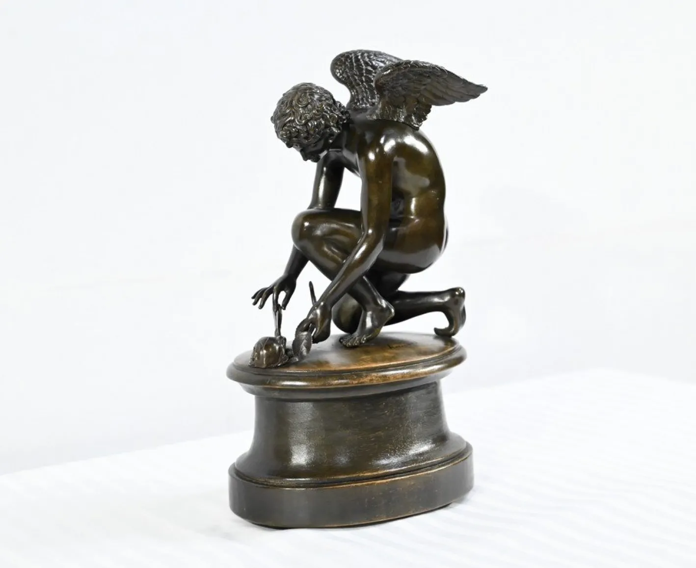 AD.Chaudet, L'Amour, 19. Jh., Bronze