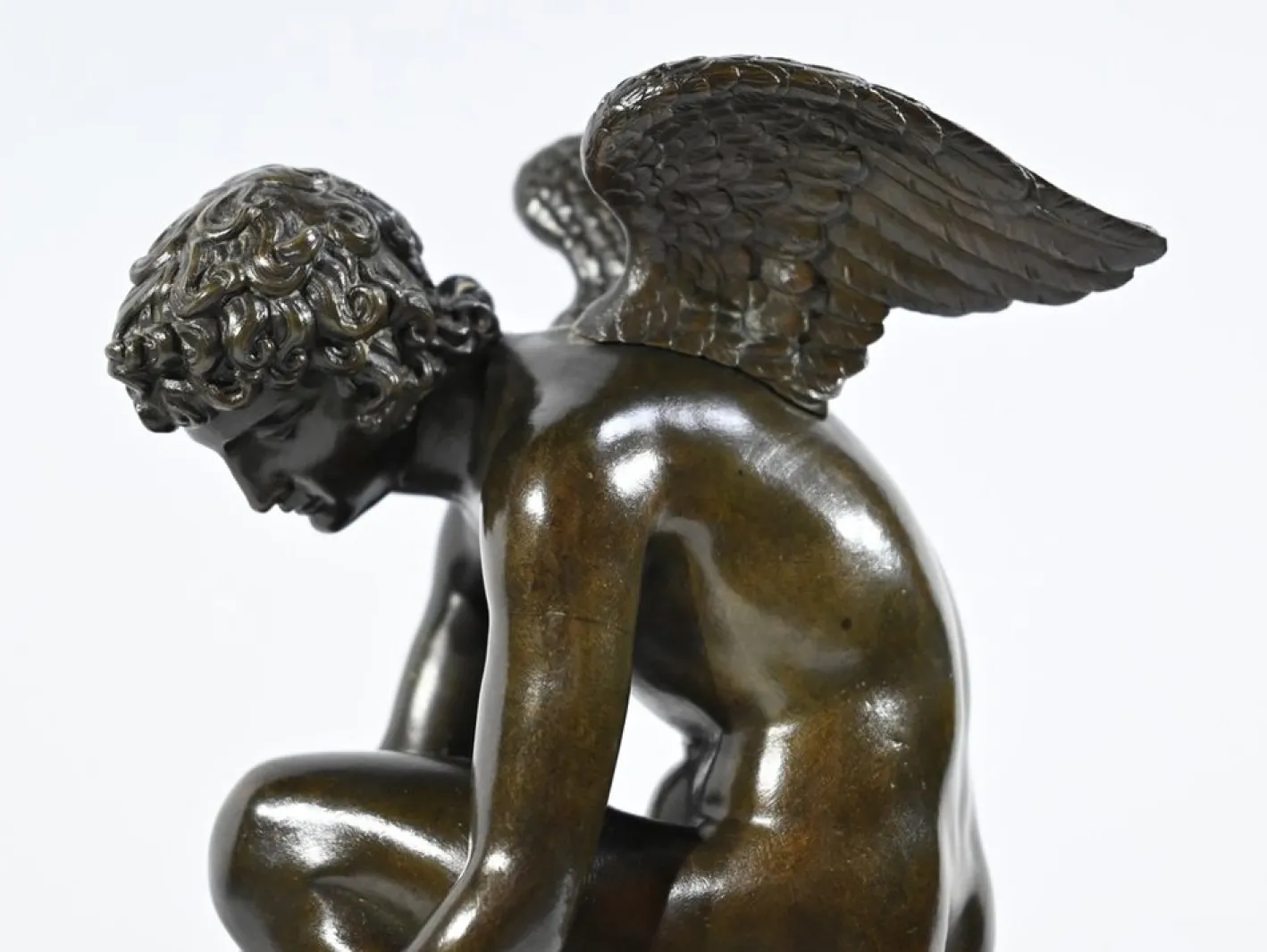 AD.Chaudet, L'Amour, 19. Jh., Bronze
