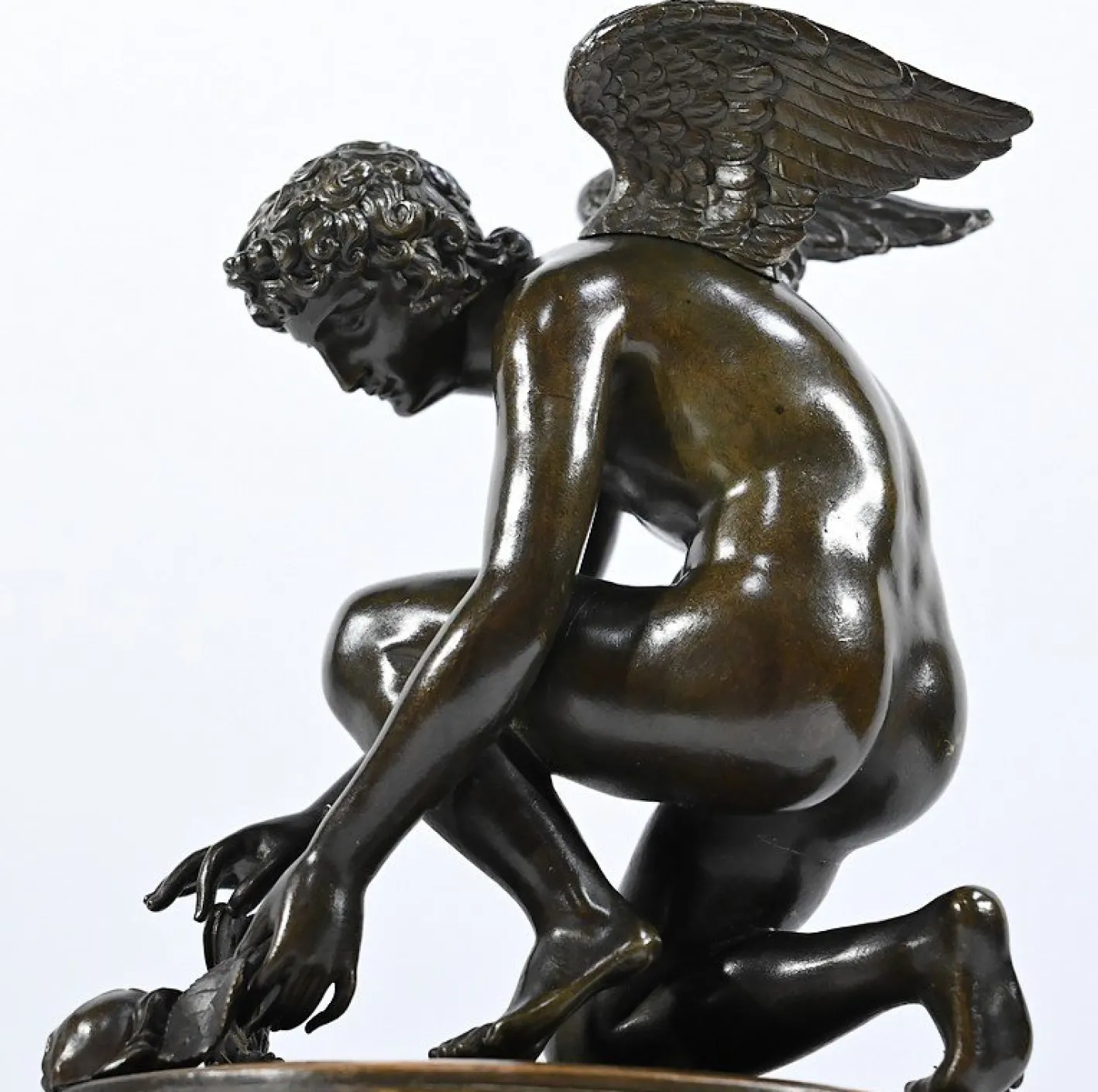 AD.Chaudet, L'Amour, 19. Jh., Bronze