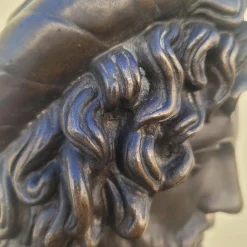 Aesculapius, 19. Jh., Bronze & Marmor
