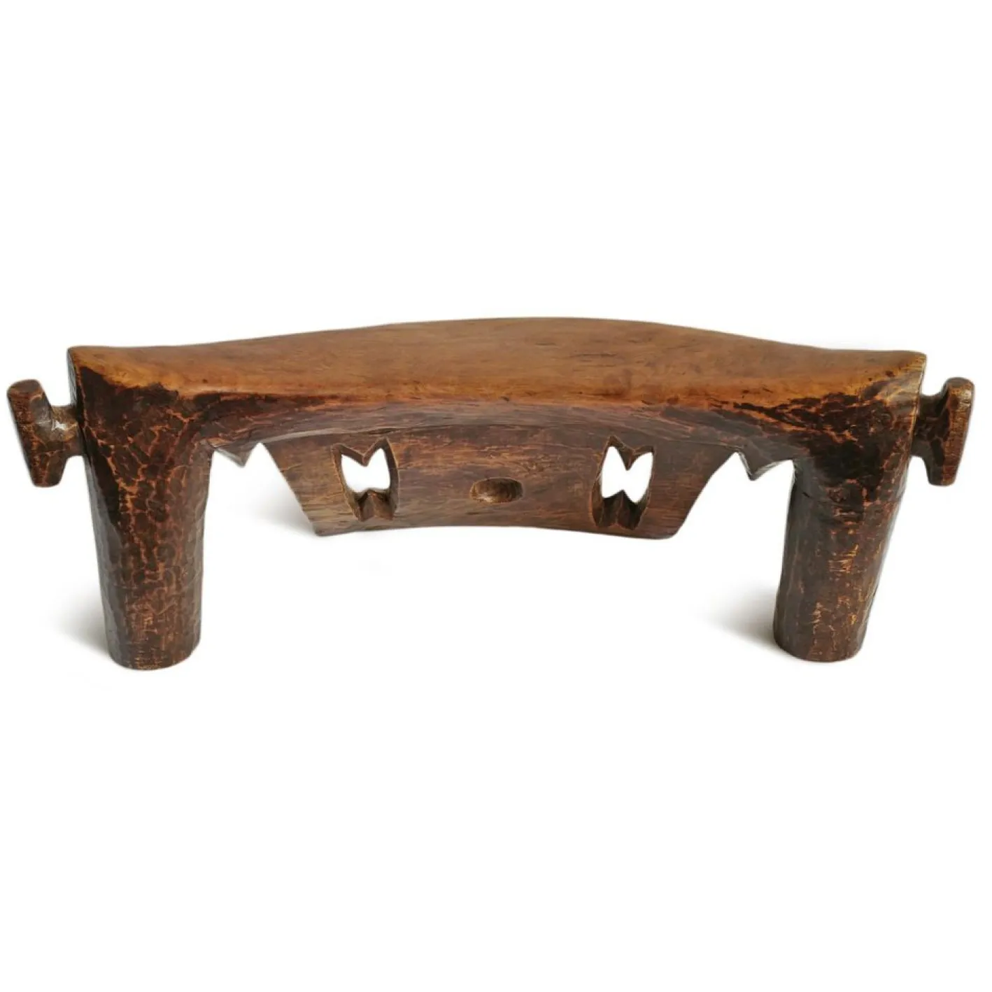 Afrikanische Vintage Dinka Kopfstütze