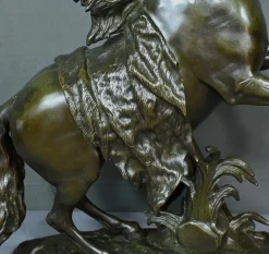 After Coustou, Das Pferd von Marly, Anfang 20. Jh., Große Bronze