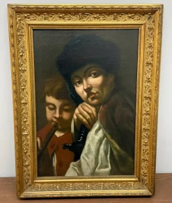 After Frans Hals, Portrait Composition, 17. Jh., Ölgemälde auf Leinwand, gerahmt