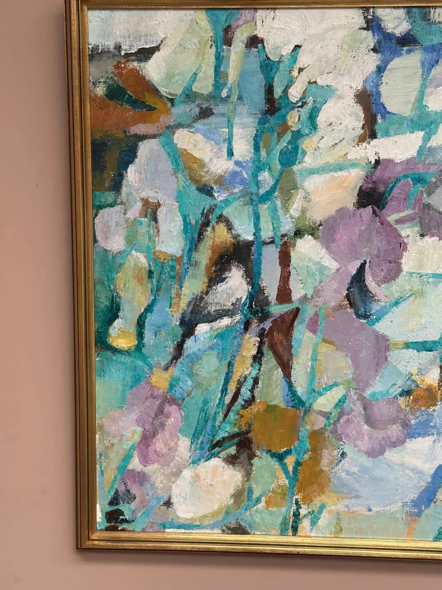 After Gunnar Alvarna, Komposition, 1960er, Öl auf Leinwand