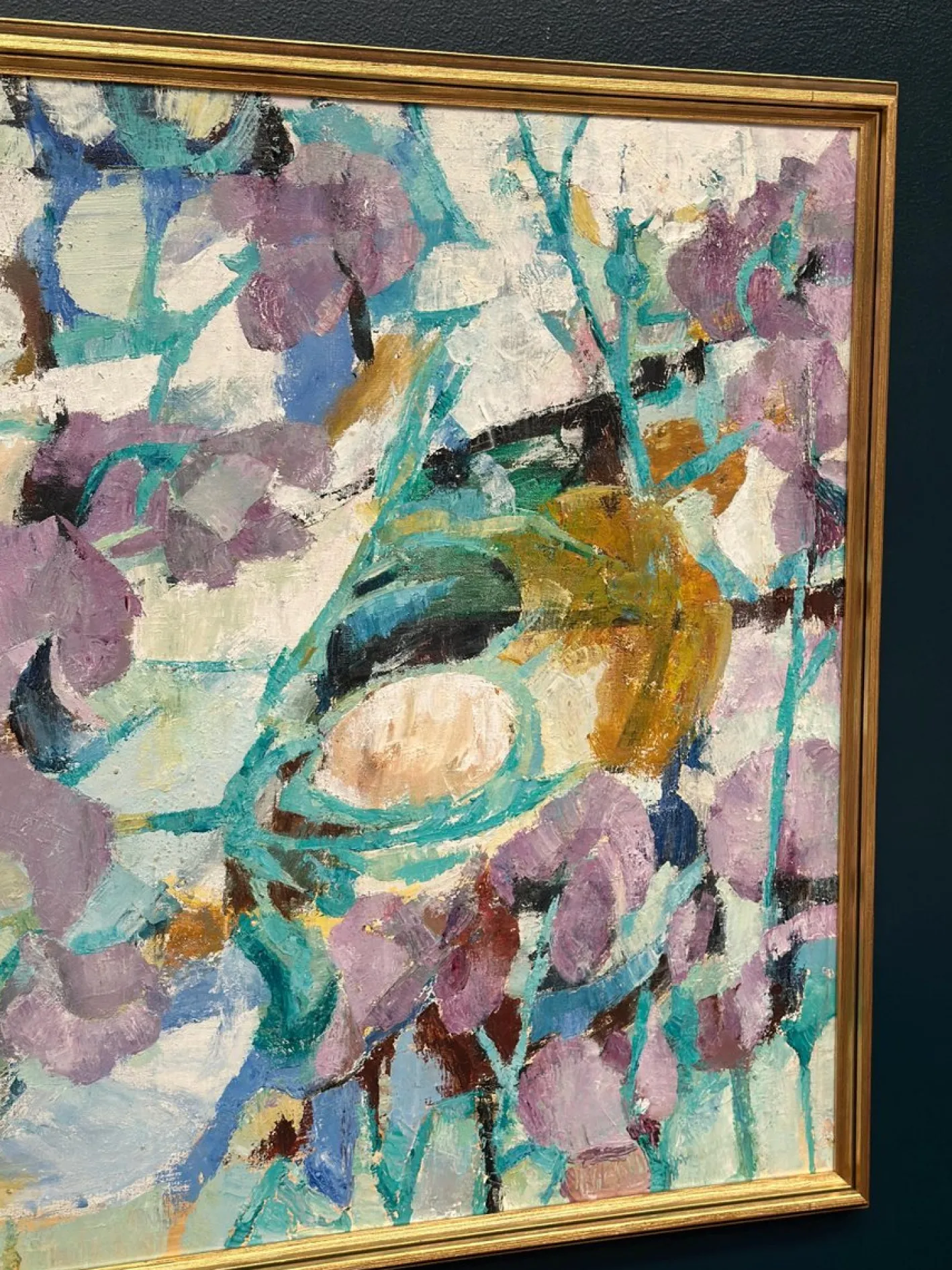 After Gunnar Alvarna, Komposition, 1960er, Öl auf Leinwand