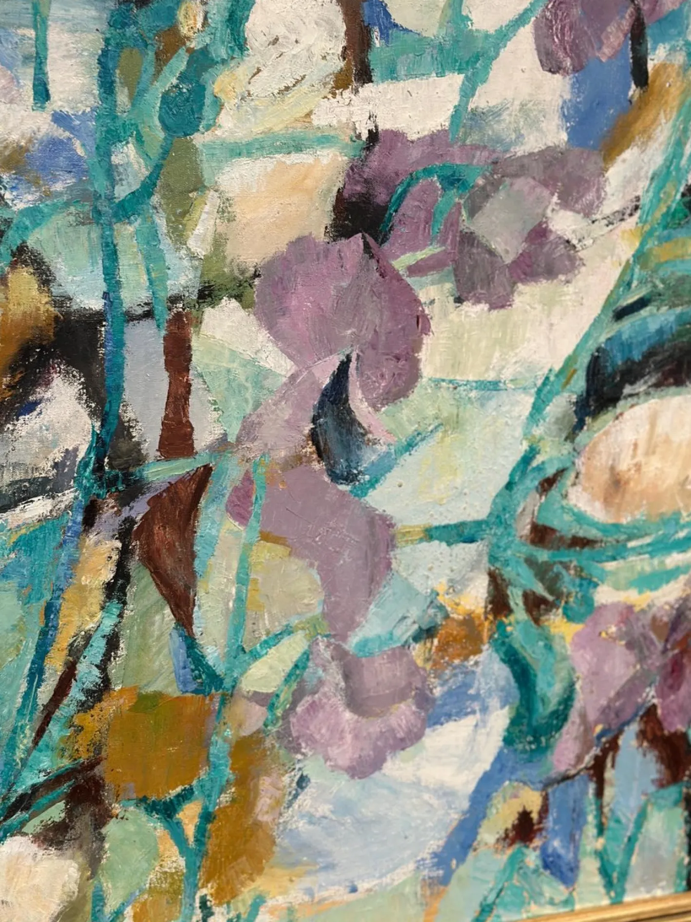 After Gunnar Alvarna, Komposition, 1960er, Öl auf Leinwand