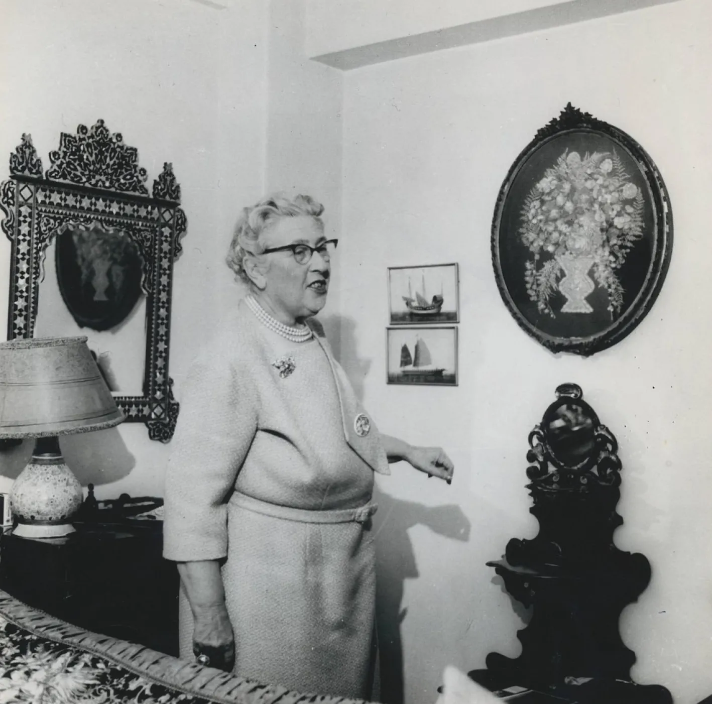 Agatha Christie zu Hause, 1959