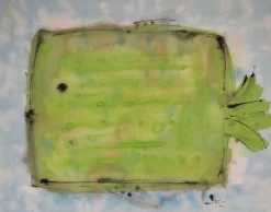 Agustin Espanol Vinas, Komposition, 1980er, Mixed Media auf Papier
