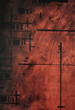 Agustin Espanol Vinas, Komposition, 1980er, Mixed Media auf Papier