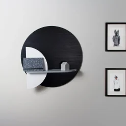 Alba M Circle Wandregal von Daniel García Sánchez für WOODENDOT