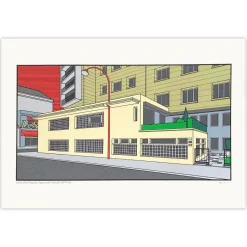 Alberto Bali, Safronoff & Associates Boulogne, 1980er, Siebdruck