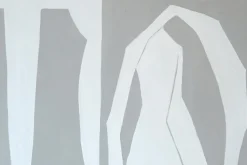 Alberto de Blobs, Stillleben in Grau, 2026, Acrylbild auf Aquarellpapier