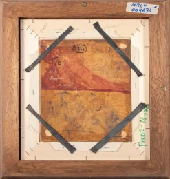 Alberto Gallerati, The Acrobat, 1980er, Ölgemälde, gerahmt