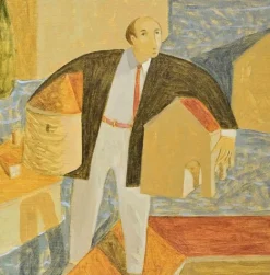 Alberto Gallerati, The Host, 1970er, Öl auf Leinwand