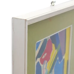 Aldo Gentilini, Komposition, Mixed Media auf Masonite, 1970er, Gerahmt