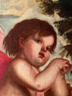 Alessandro Leone Varotari / Padovanino, Putti, Öl auf Leinwand, 17. Jh., gerahmt