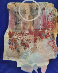 Alex Soler, Pink Cloud, 2007, Mixed Media on Canvas