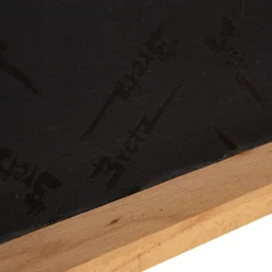 Ali Baba Bett aus schwarzem Stoff von Bretz