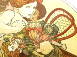 Alphonse Mucha, Christmas Baby Party, 1902, Lithographie