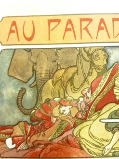 Alphonse Mucha, Christmas Baby Party, 1902, Lithographie