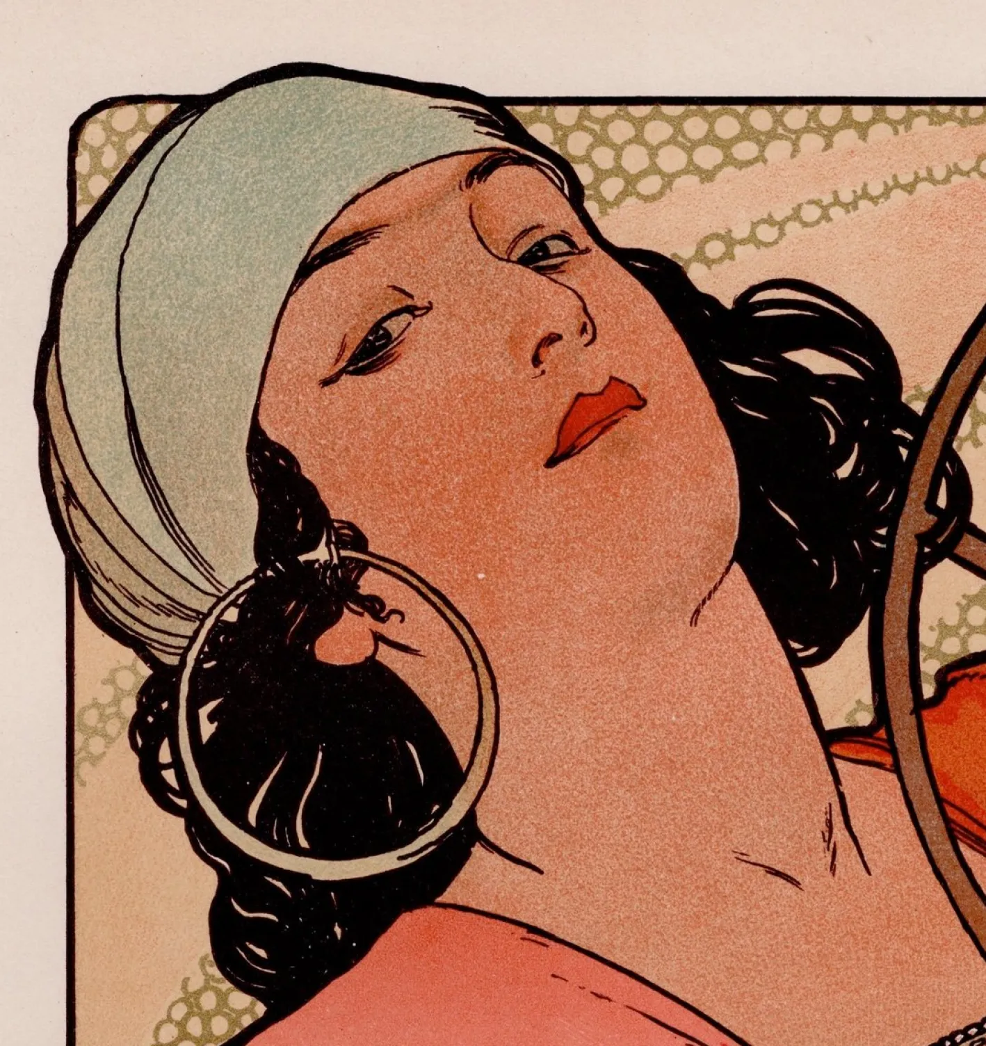 Alphonse Mucha, Salome, 1897, Lithographie auf Papier