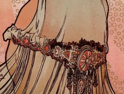 Alphonse Mucha, Salome, 1897, Lithographie auf Papier
