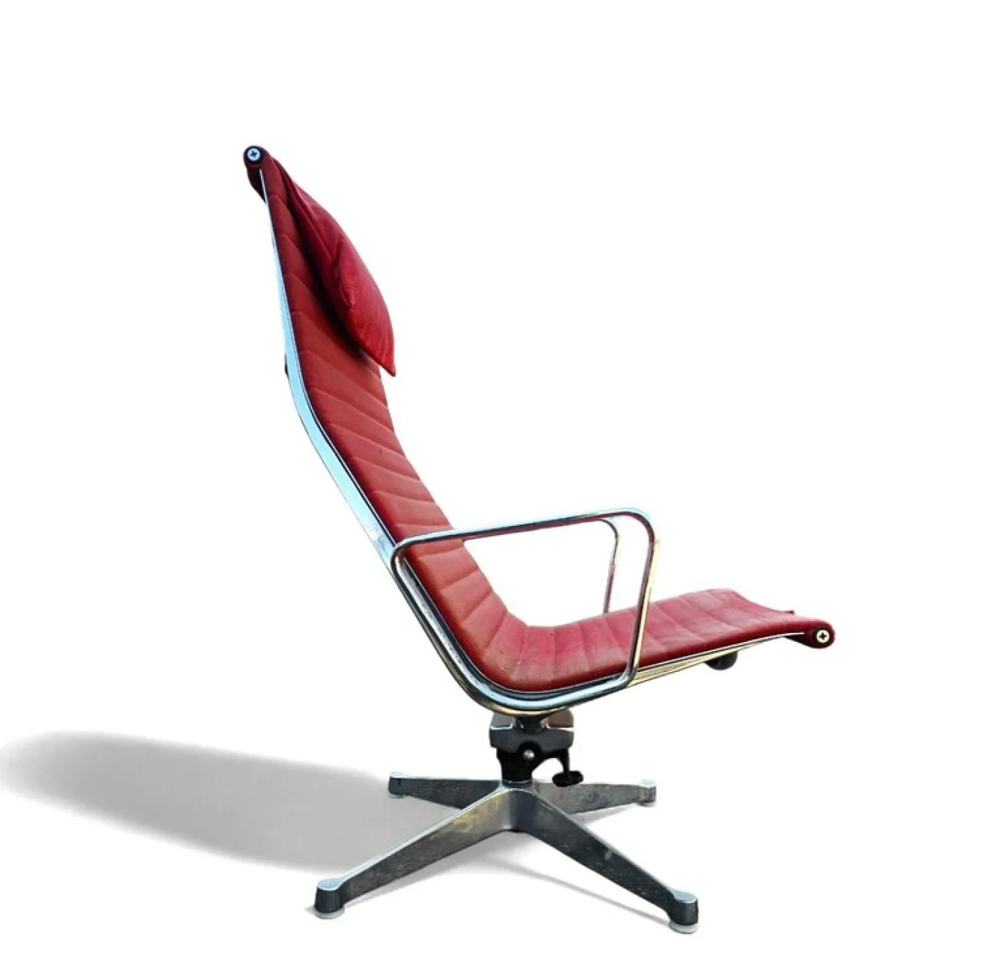 Aluminium 124 Drehsessel von Charles & Ray Eames Herman Miller, 2er Set