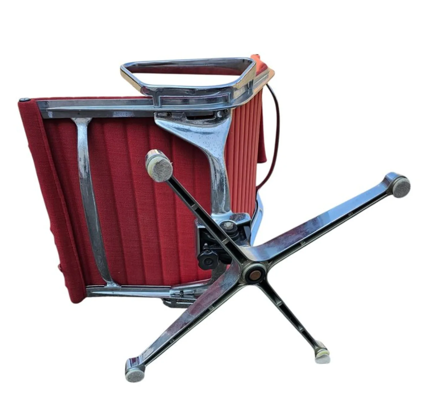 Aluminium 124 Drehsessel von Charles & Ray Eames Herman Miller, 2er Set