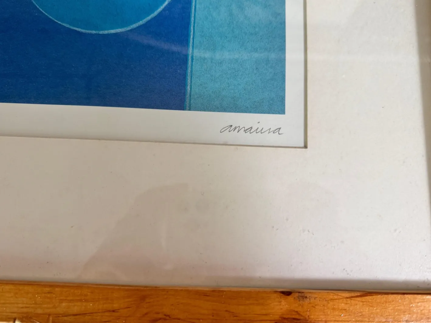 Amaina, Midnight Moon: Blaue Farbe USA, Druck