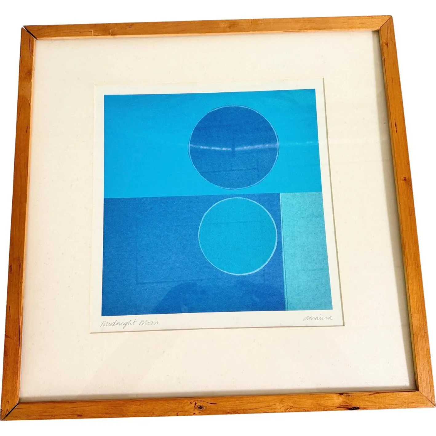 Amaina, Midnight Moon: Blaue Farbe USA, Druck