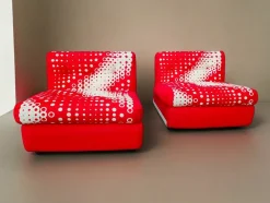 Amanta Sessel von Mario Bellini & Gaetano Pesce für B&B Italia, 1970er, 2er Set