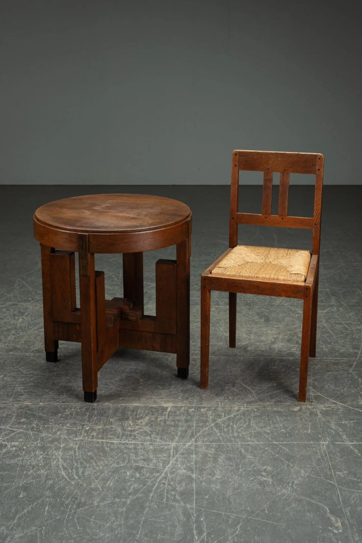 Amsterdamer Schule Beistelltisch, 1920er