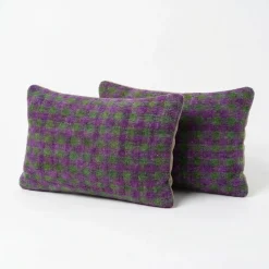 Anatolische Kelim Lumbar Kissenbezüge, 2010er, 2er Set