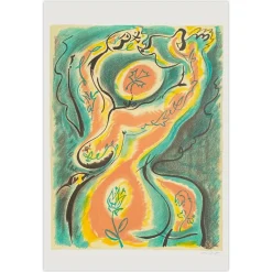 André Masson, Nude, 1975, Lithographie