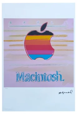 Andy Warhol, Apple Macintosh, 1980er, Lithographie