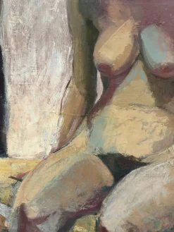 Ann Strömberg, Aktstudie, Öl auf Leinwand, gerahmt